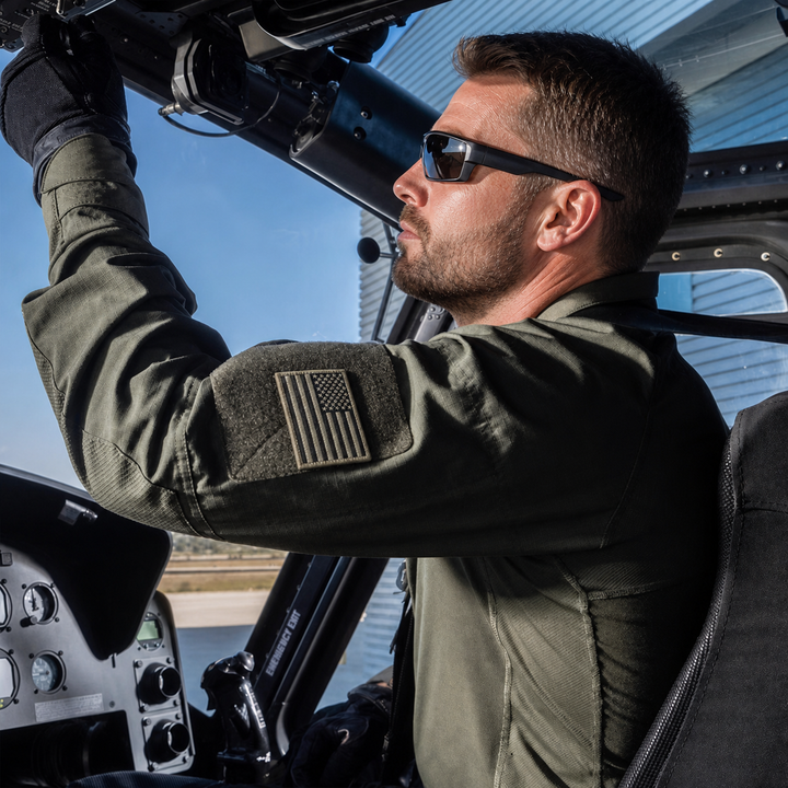 Men's Tactical Combat Shirt – Long-Sleeve Outdoor Work Top