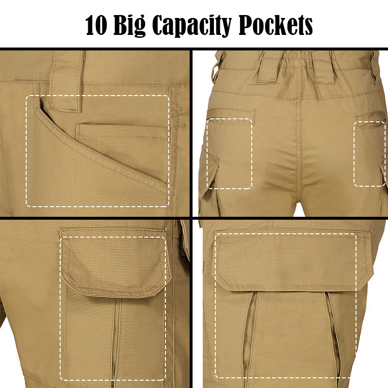 Archon IX8 Outdoor Waterproof Tactical Trousers Desert Brown