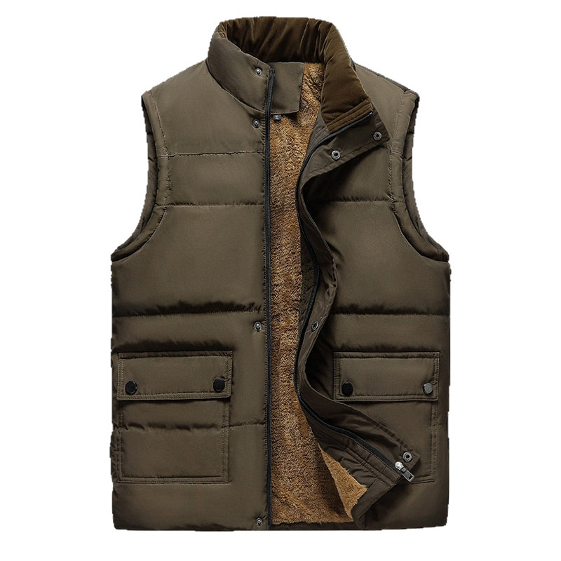 Men’s Thermal Outdoor Utility Vest – Lightweight Insulated Bodywarmer