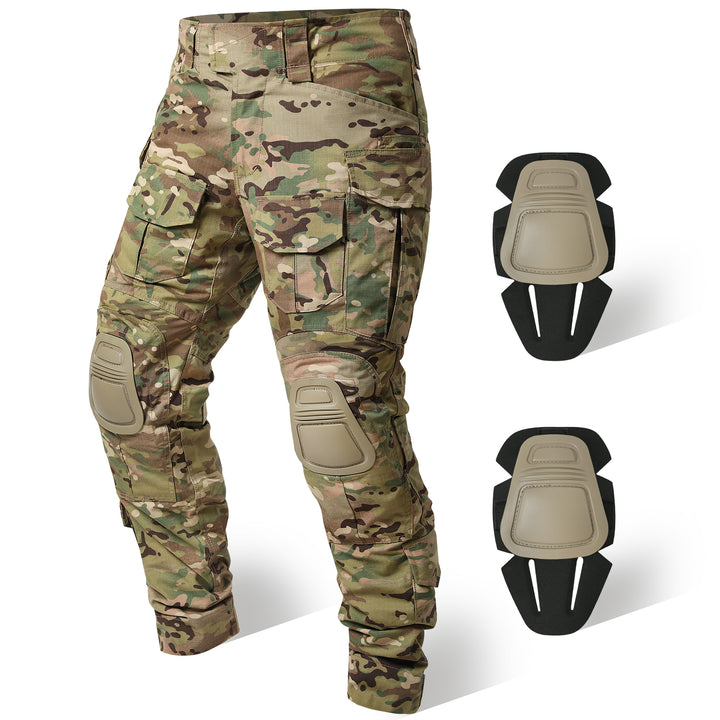 G3 Combat Trousers with Knee Pads Rip-Stop Tactical Trousers