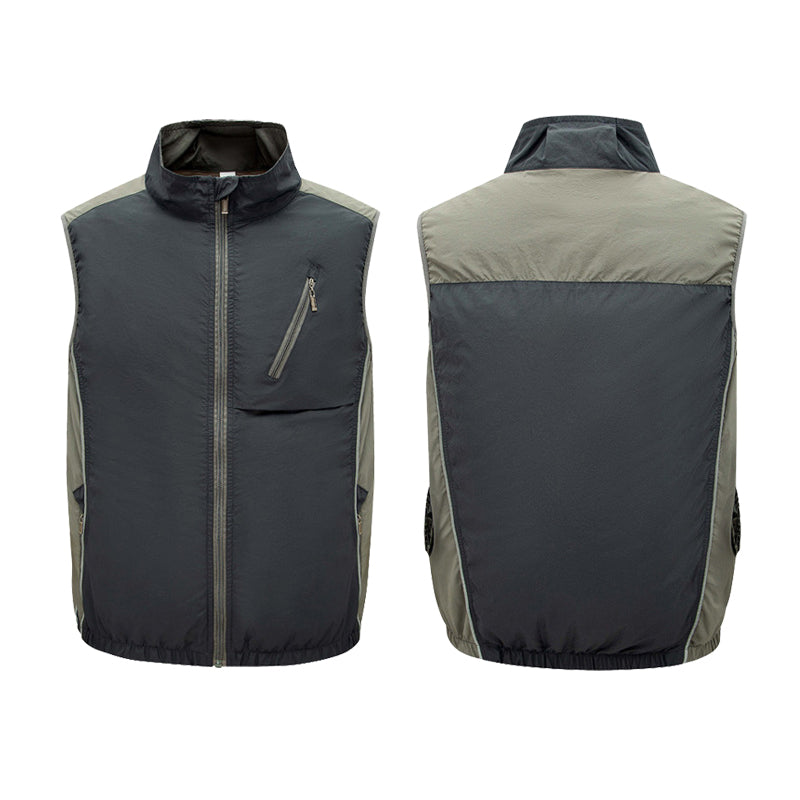 Retro Air Cooling Vest with 2 Fans – Electric Cooling Vest for Outdoor Activities
