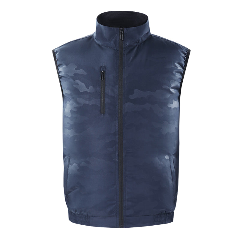 Tactical 2-Fan Electric Air Cooling Vest – Outdoor Leisure & Fishing Gear, Heatstroke Prevention