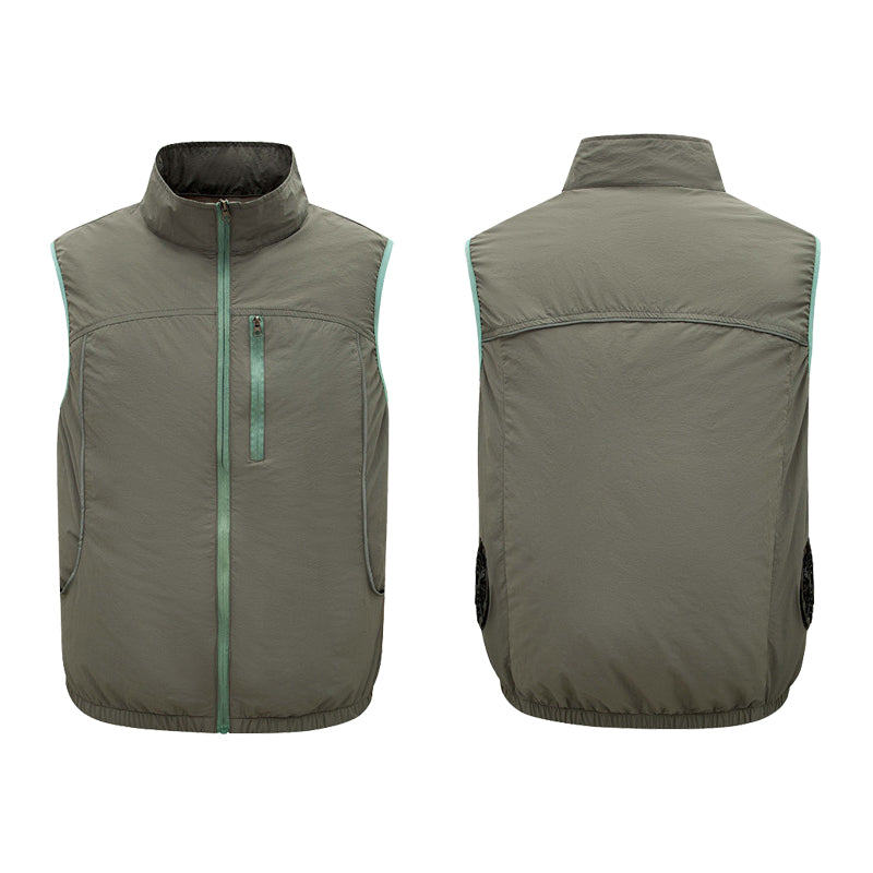Retro Air Cooling Vest with 2 Fans – Electric Cooling Vest for Outdoor Activities