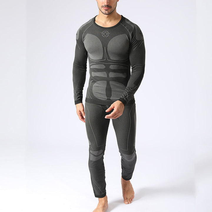 Men's Outdoor Fitness Wear Tactical Sports Shapewear Set