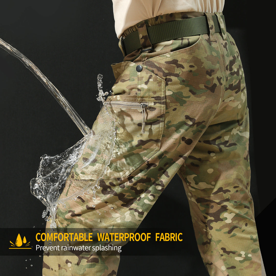 Men's Urban Pro Stretch Tactical Trousers Camouflage