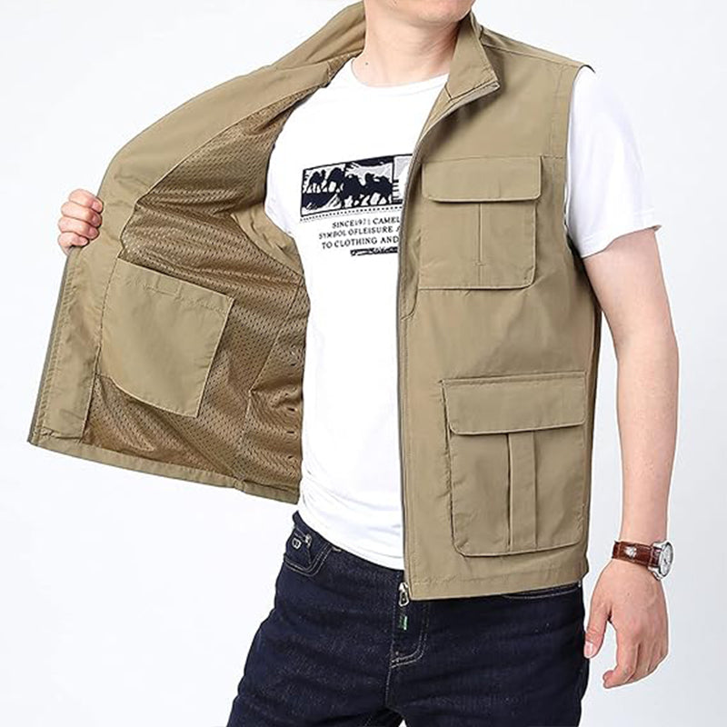 Men’s Lightweight Travel Work Vest