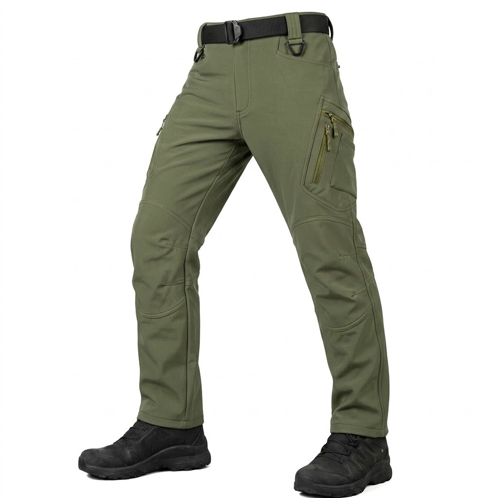 TWS K19 ColdGuard Men’s Fleece-Lined Tactical Multi-Pocket Cargo Pants