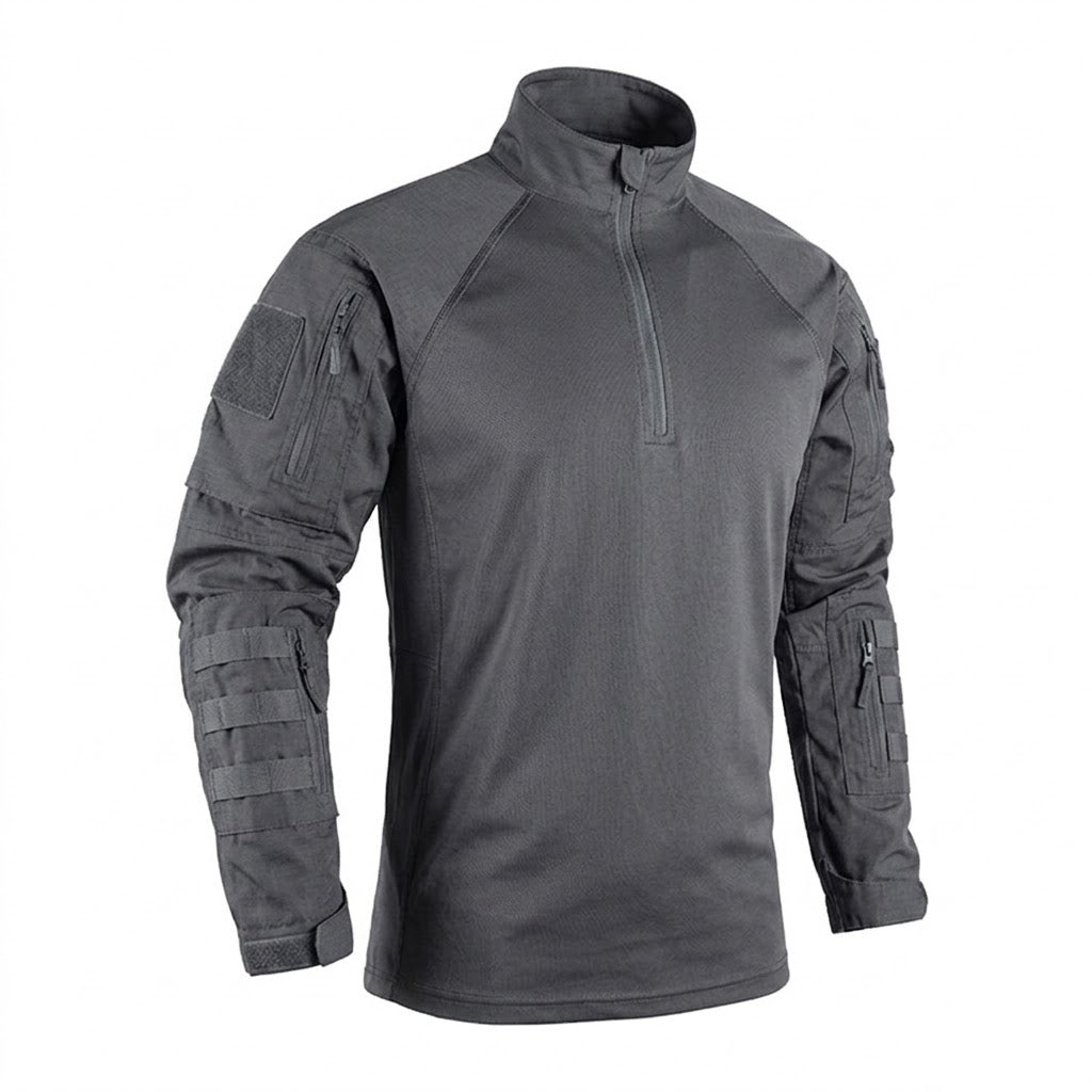 TWS Phantom Operator Shirt - Combat Shirt Outdoor Field Shirt with Sleeve Pockets