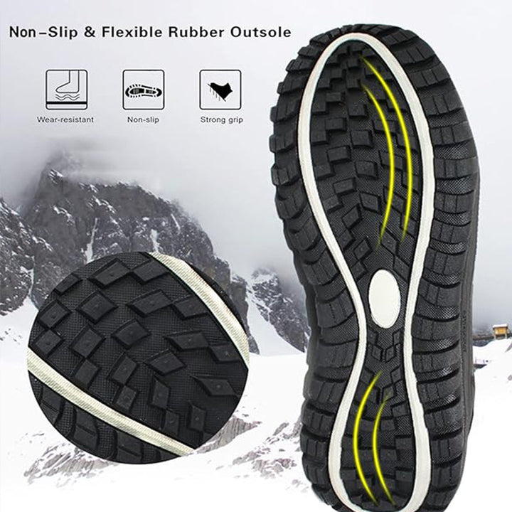 TWS Arctic Tactical Waterproof Snow Boots for Men – Warm & Durable Outdoor Footwear