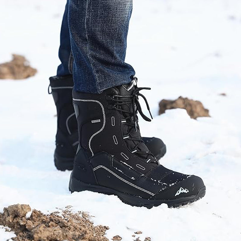 TWS Arctic Tactical Waterproof Snow Boots for Men – Warm & Durable Outdoor Footwear