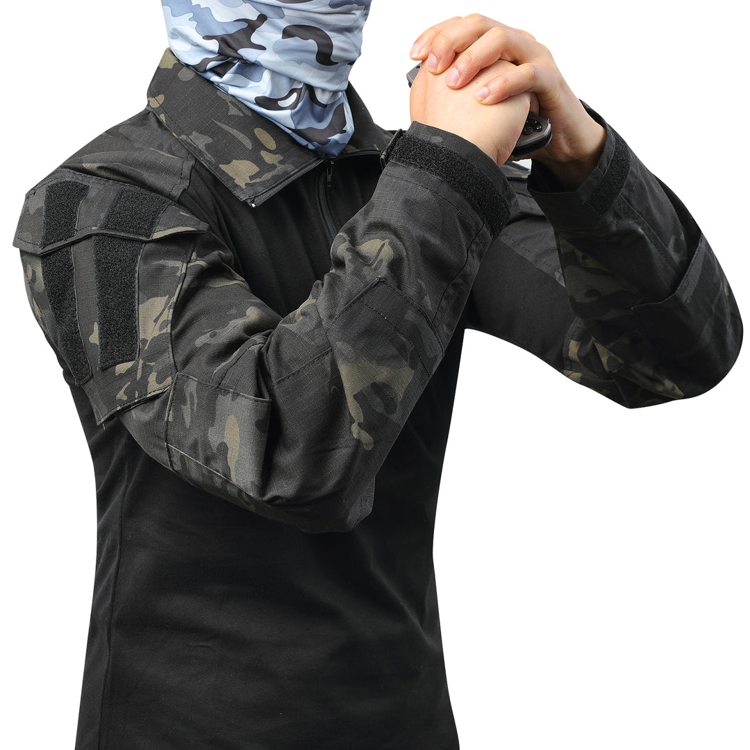 G3 Pro Rapid Assault Combat Shirt With Pockets Camouflage