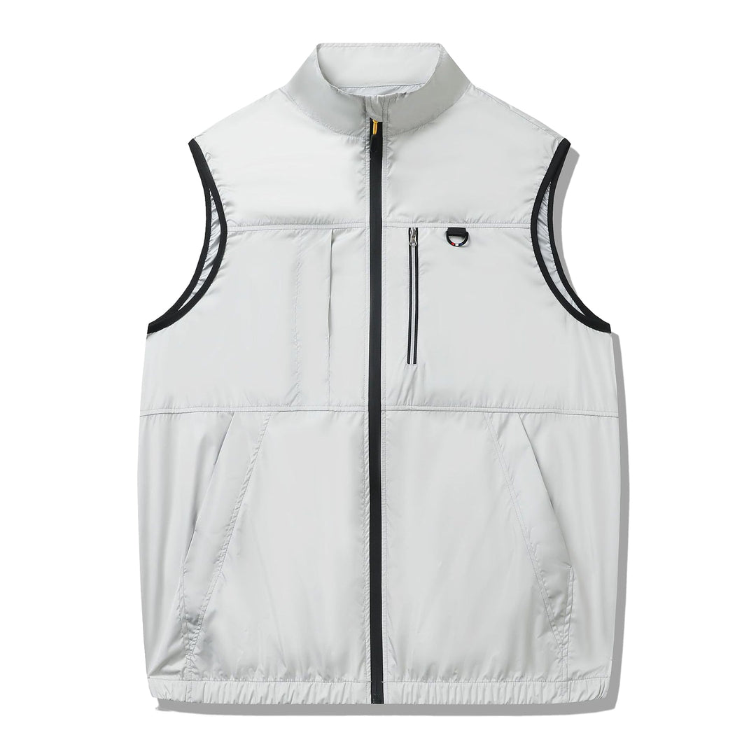 Summer Outdoor Air Cooling Vest with 2 Fans – Electric Work Vest for Fishing & Work