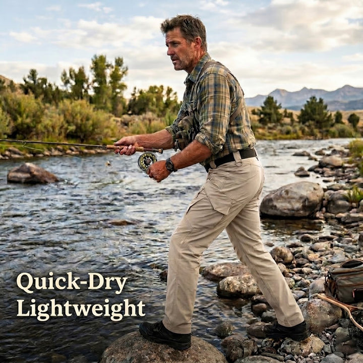 Archon IX9 Lightweight Quick Dry Stretch Trousers Khaki