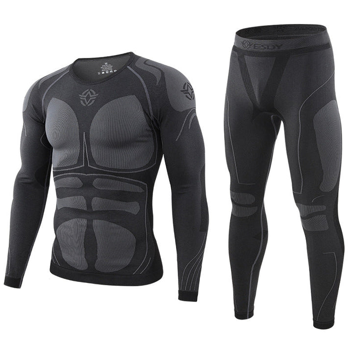 Men's Outdoor Fitness Wear Tactical Sports Shapewear Set