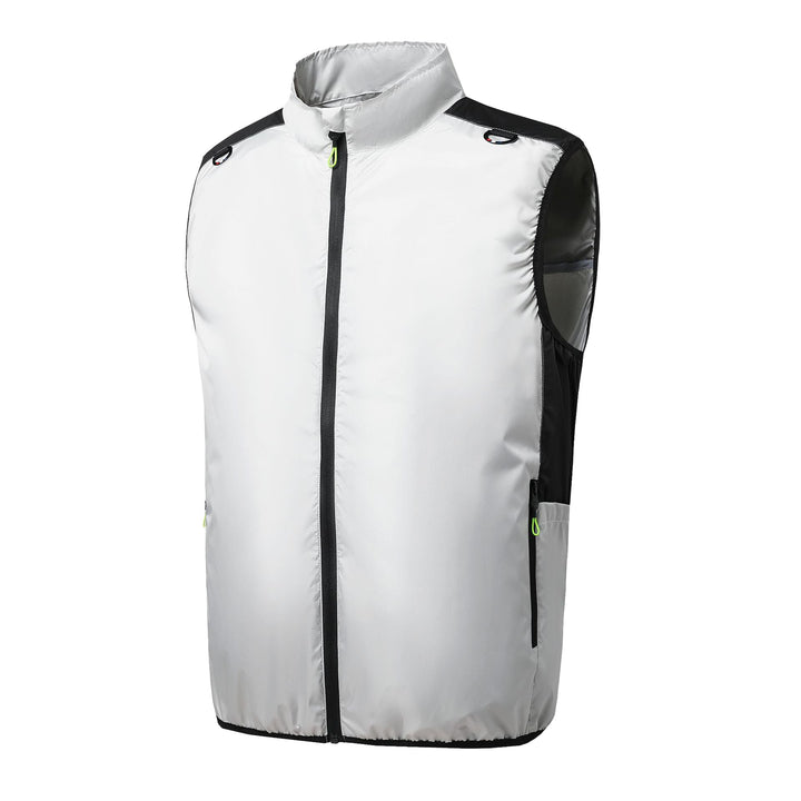Summer Outdoor Air Cooling Vest with 2 Fans – Electric Work Vest for Fishing & Work