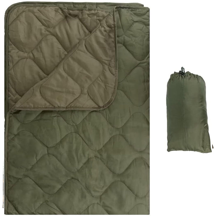 TWS Camo Waterproof Insulated Poncho Liner Blanket for Camping, Hiking & Hunting Outdoors