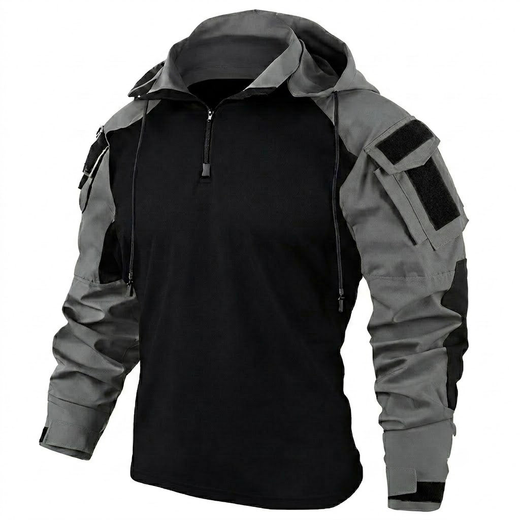 Men's Tactical Quick Dry Hoodie Combat Shirt