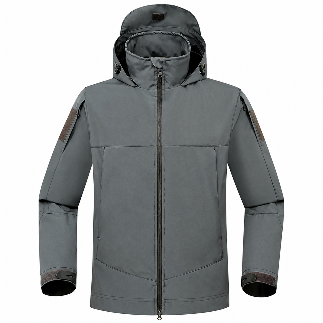 TWS Men’s Lightweight Water-Resistant Jacket Hooded Coat