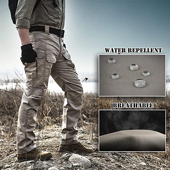 Archon IX8 Outdoor Waterproof Tactical Trousers-Khaki