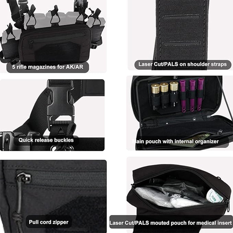 Rapid Assault Tactical Molle Chest Rig