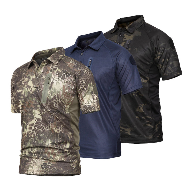 Men's Short Sleeve Quick Dry Battle Top 3-pack