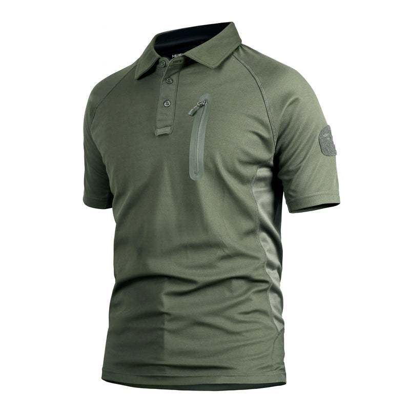 Men's Short Sleeve Quick Dry Battle Top