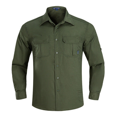 Men's Tactical Long Sleeve Shirt Breathable Jacket For Summer