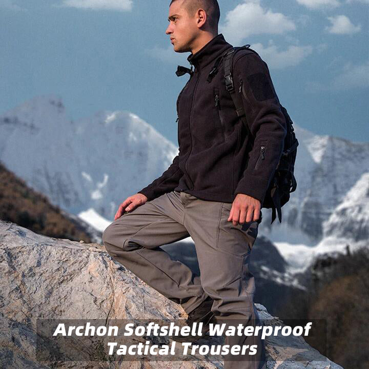 Archon Softshell Waterproof Tactical Snow Trousers for Men