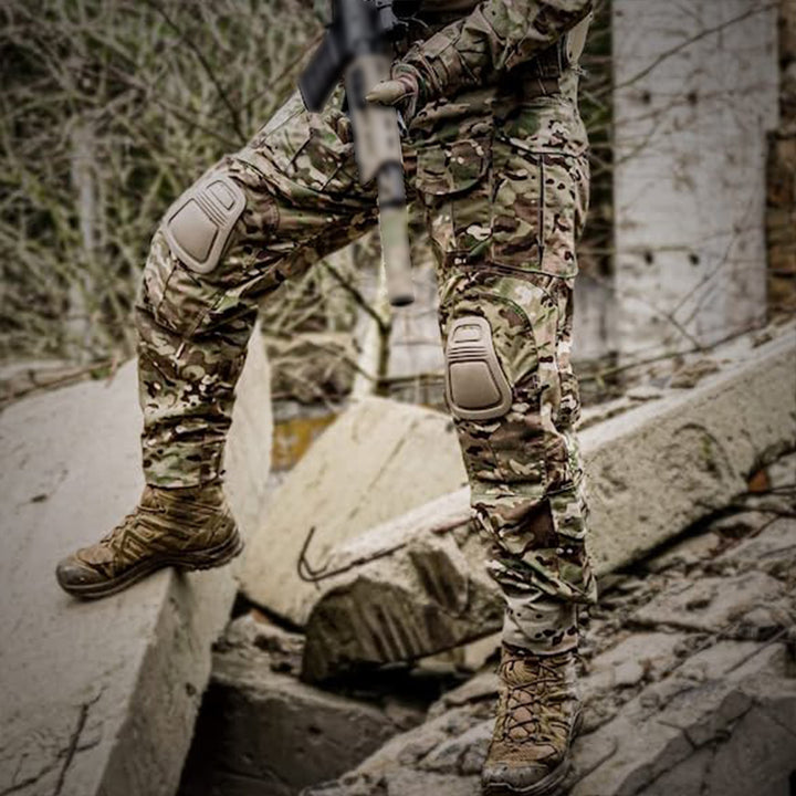 G3 Combat Trousers with Knee Pads Rip-Stop Tactical Trousers