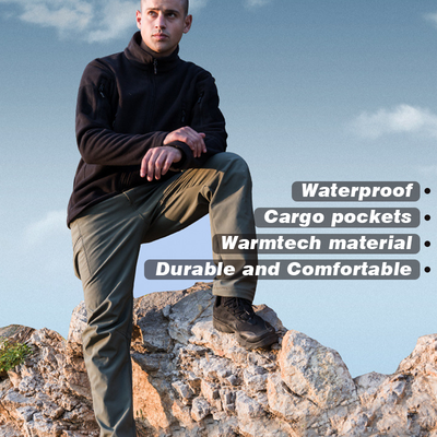 Archon Softshell Waterproof Tactical Snow Trousers for Men